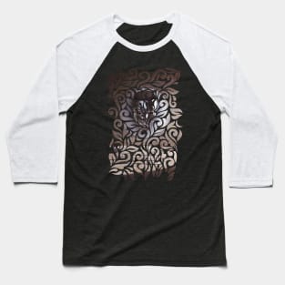 Face - abstract Baseball T-Shirt